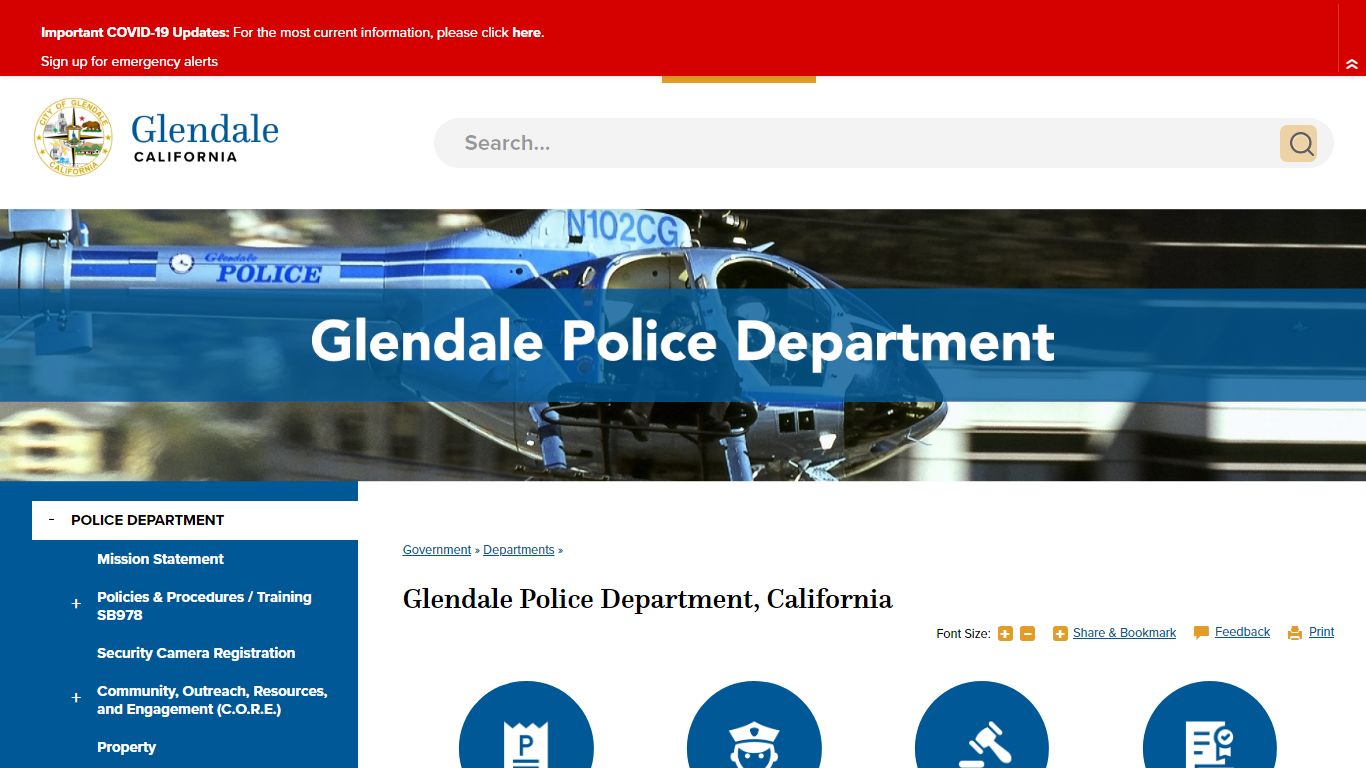 Glendale Police Department, California | City of Glendale, CA